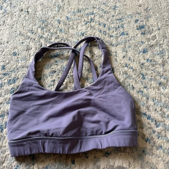 Lululemon Energy Bra Purple Quartz size 2 - Picture 3 of 5